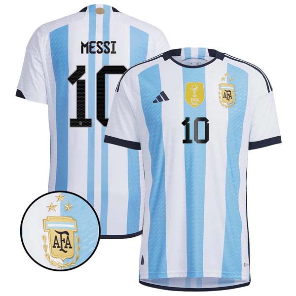 3 Estrellas Tailandia Camiseta Argentina 1ª Messi 2022-2023